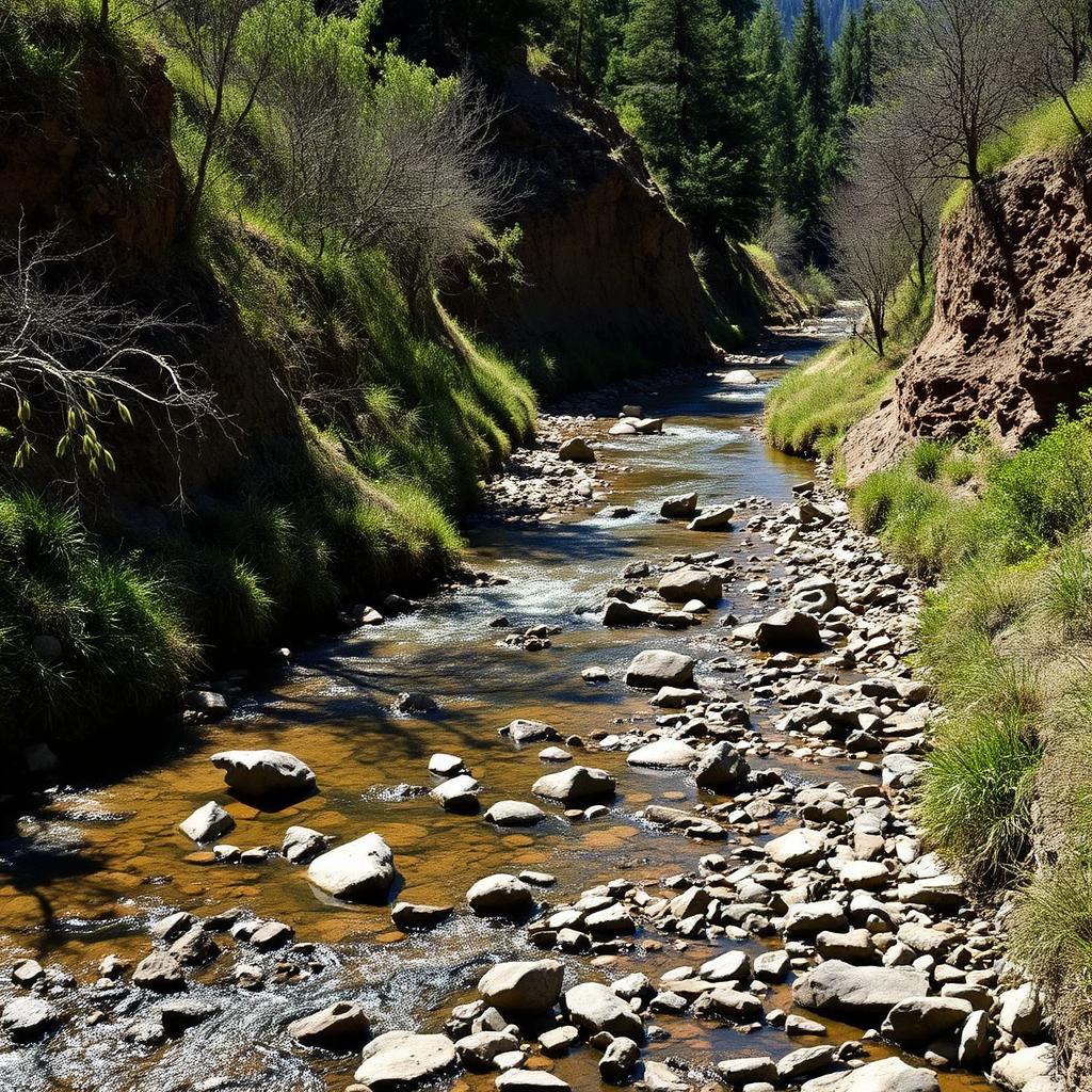 Bear Creek — Stormwater Corridor — existing conditions