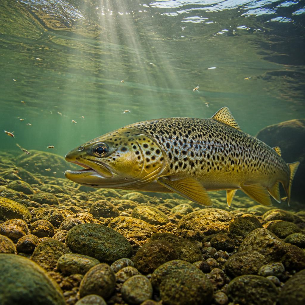 Wild brown trout