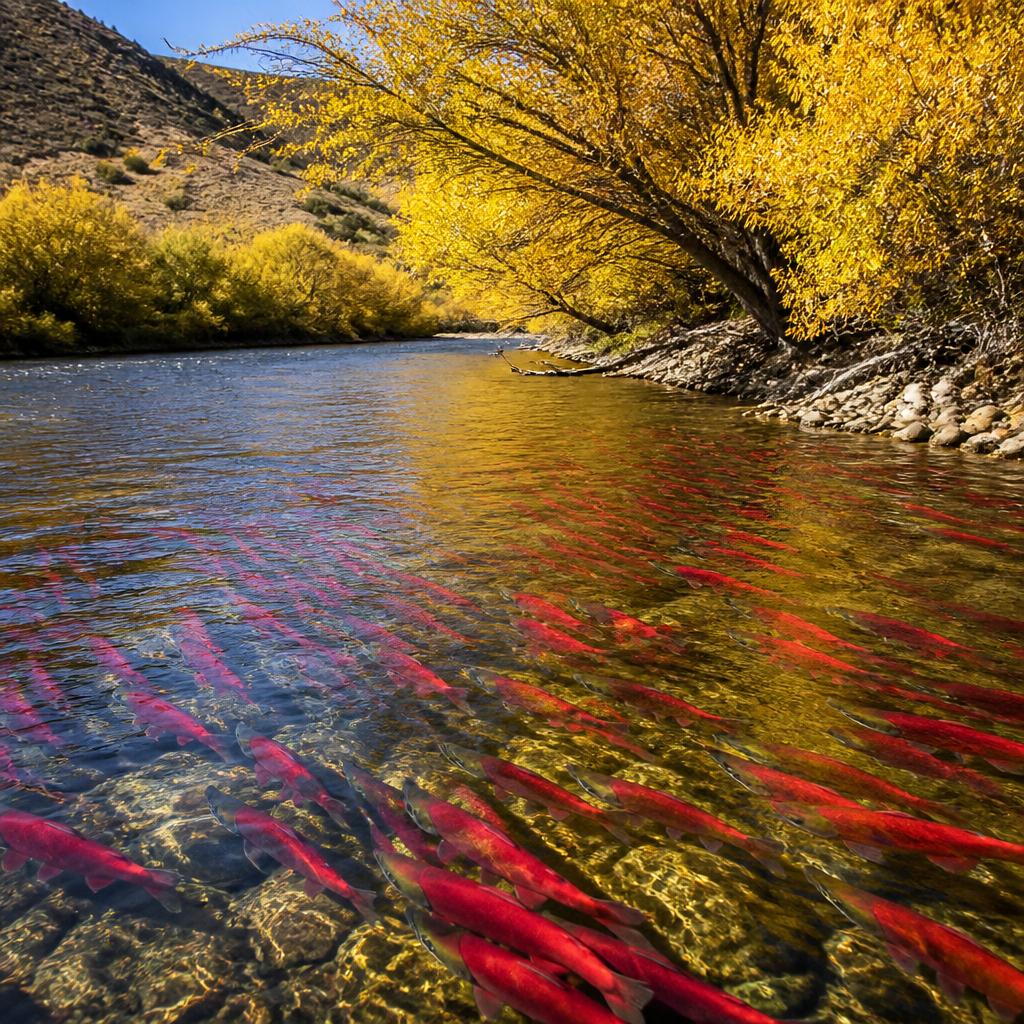 Kokanee run · Gunnison River